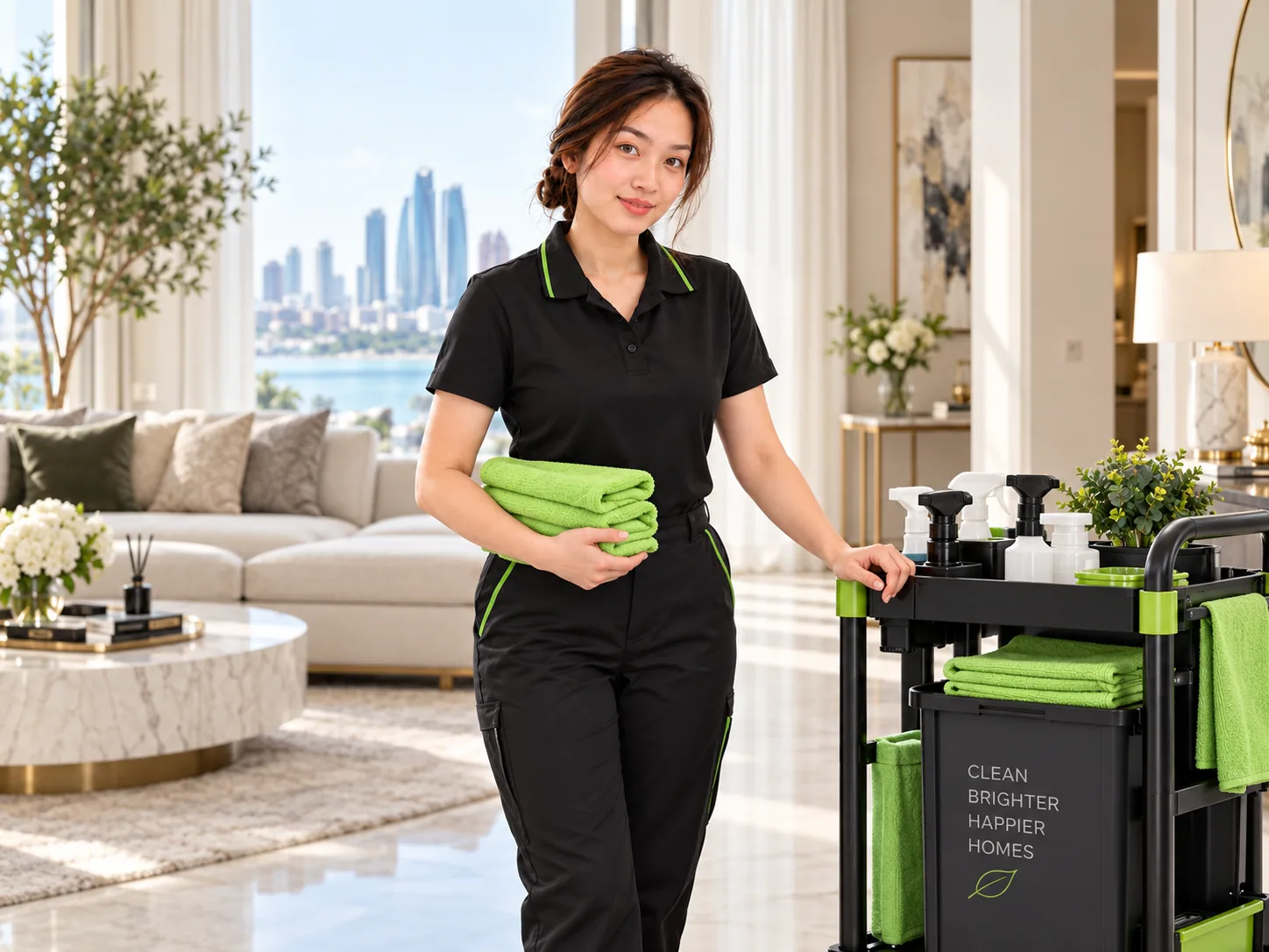 Maid Service in Abu Dhabi by Just Shine Cleaning Services