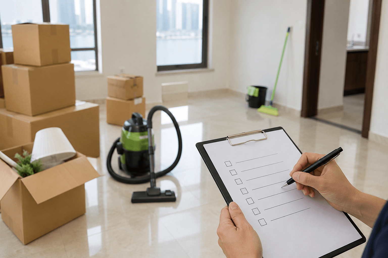 Move-Out Cleaning Checklist to Get 100% of Your Security Deposit Back
