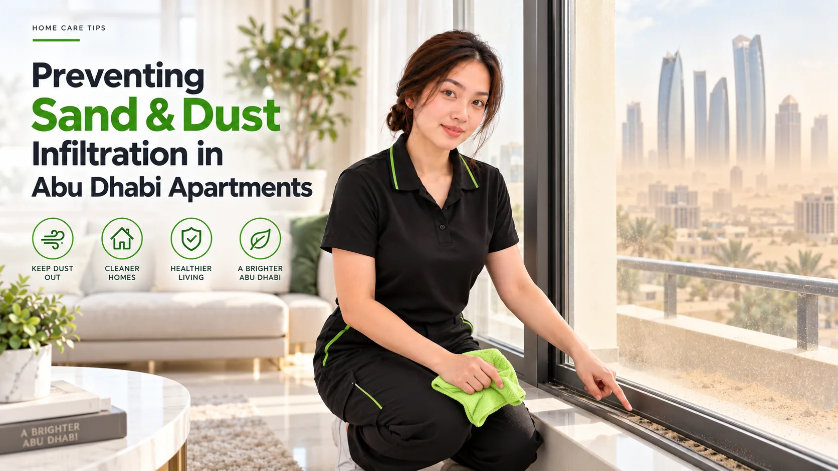 Preventing Sand & Dust Infiltration in Abu Dhabi Apartments
