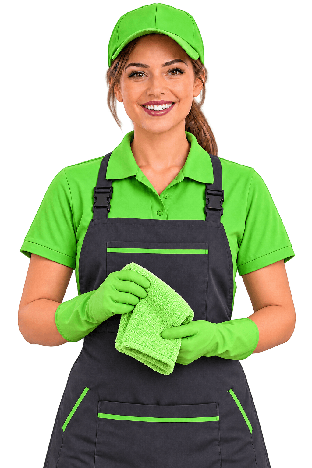 Professional cleaner from Just Shine Cleaning Services serving Abu Dhabi communities